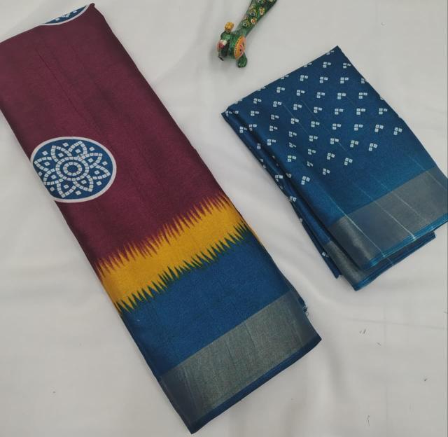 GC printed surat designer saree